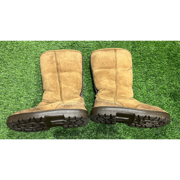 Ugg Ultra Tall Braided boots size 8 womens Style 5245 Shearling ** - Picture 1 of 11